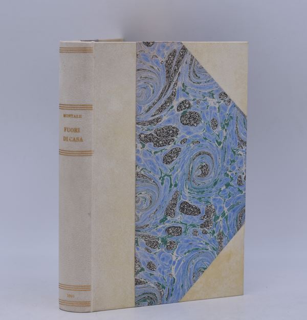 MONTALE,  EUGENIO. FUORI DI CASA. 1969.  - Auction Ancient and rare books, italian first editions of 20th century - Bertolami Fine Art - Casa d'Aste