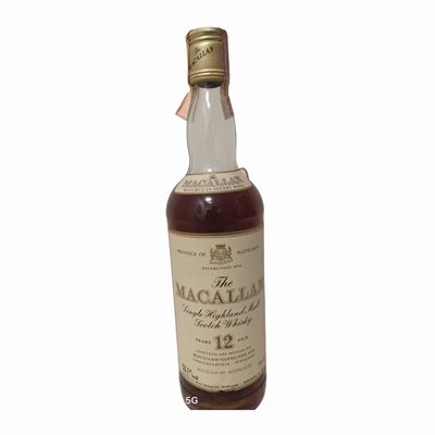 Macallan Single Highland Malt Scotch Whisky 12 Years Old