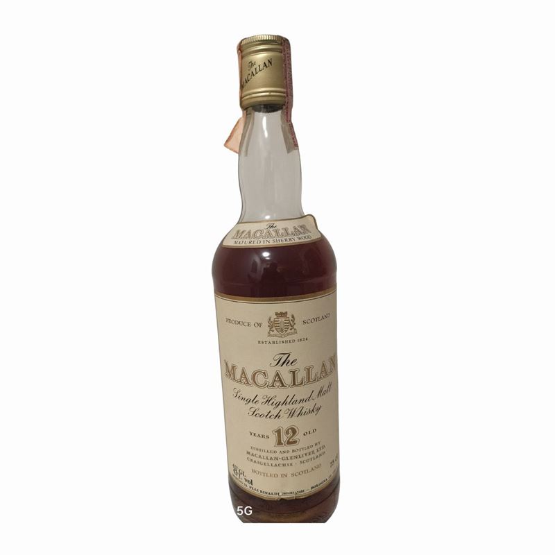 Macallan Single Highland Malt Scotch Whisky 12 Years Old