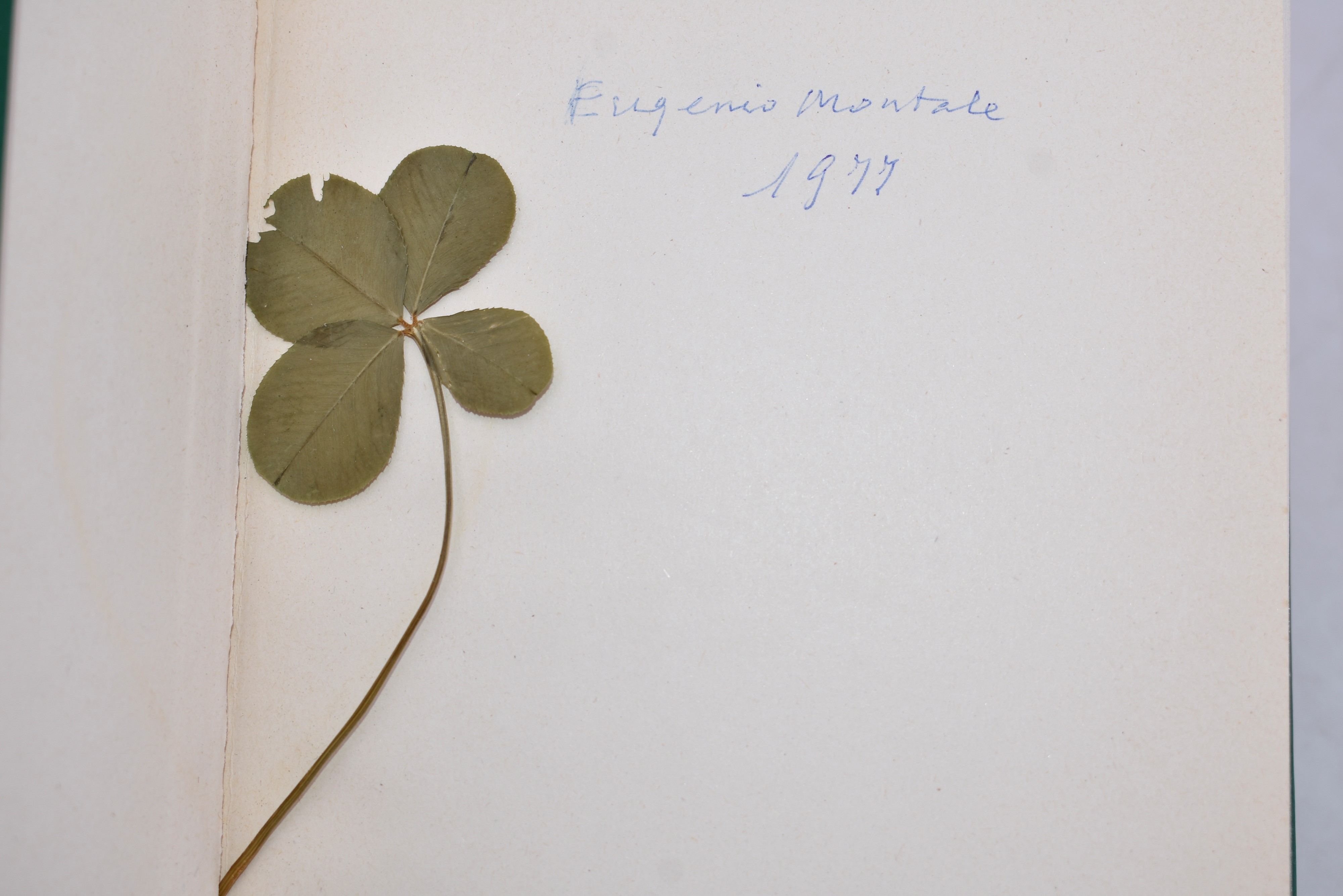 Montale, Eugenio. sulla Poesia. 1976.