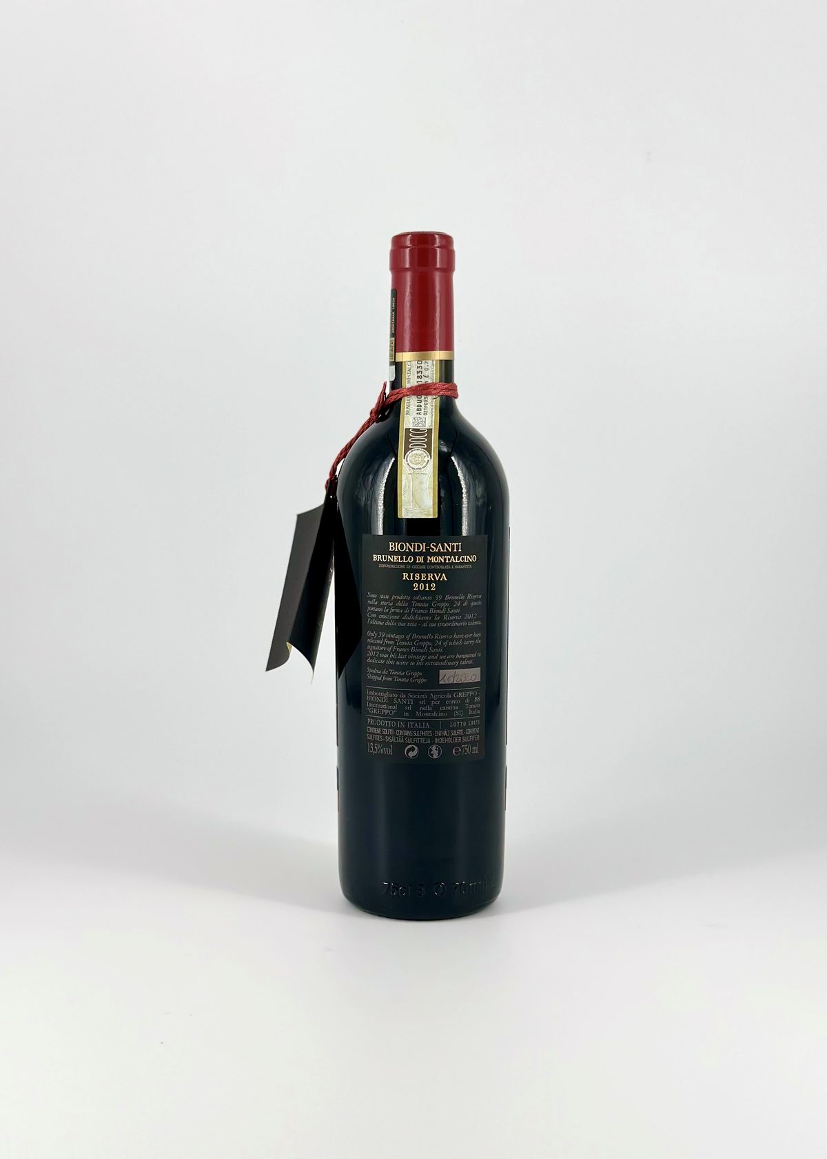 Biondi Santi, Brunello di Montalcino Riserva Tenuta Greppo
