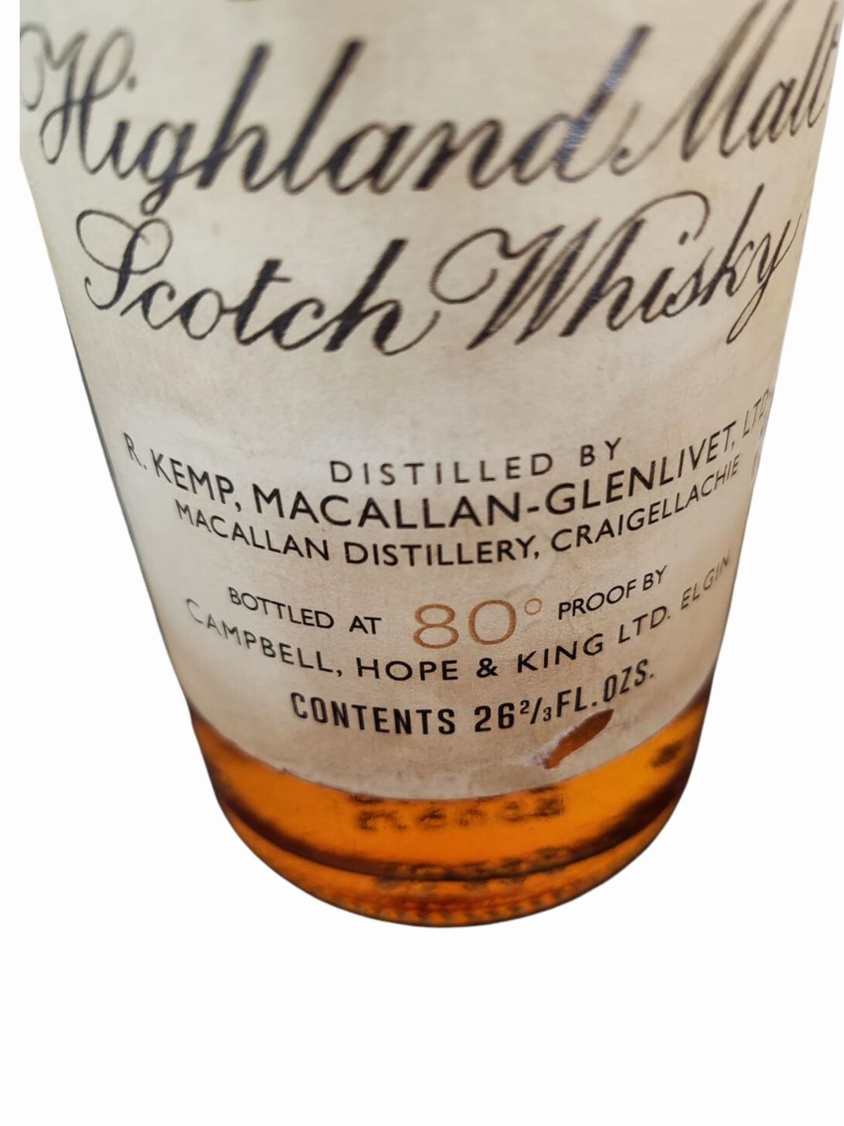The Macallan Pure Highland Malt Scotch Whisky 1949