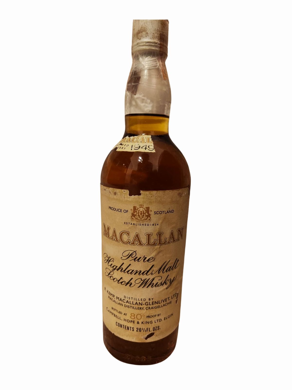 The Macallan Pure Highland Malt Scotch Whisky 1949