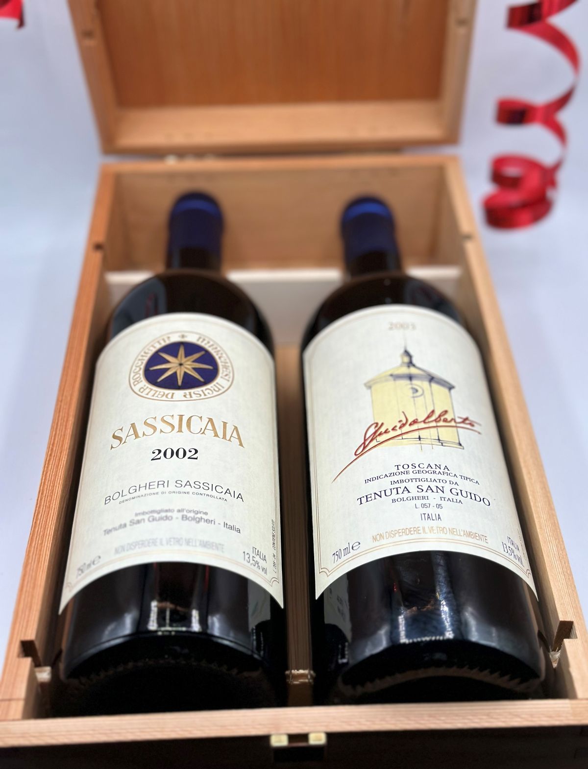 Tenuta San Guido, Sassicaia e Guidalberto