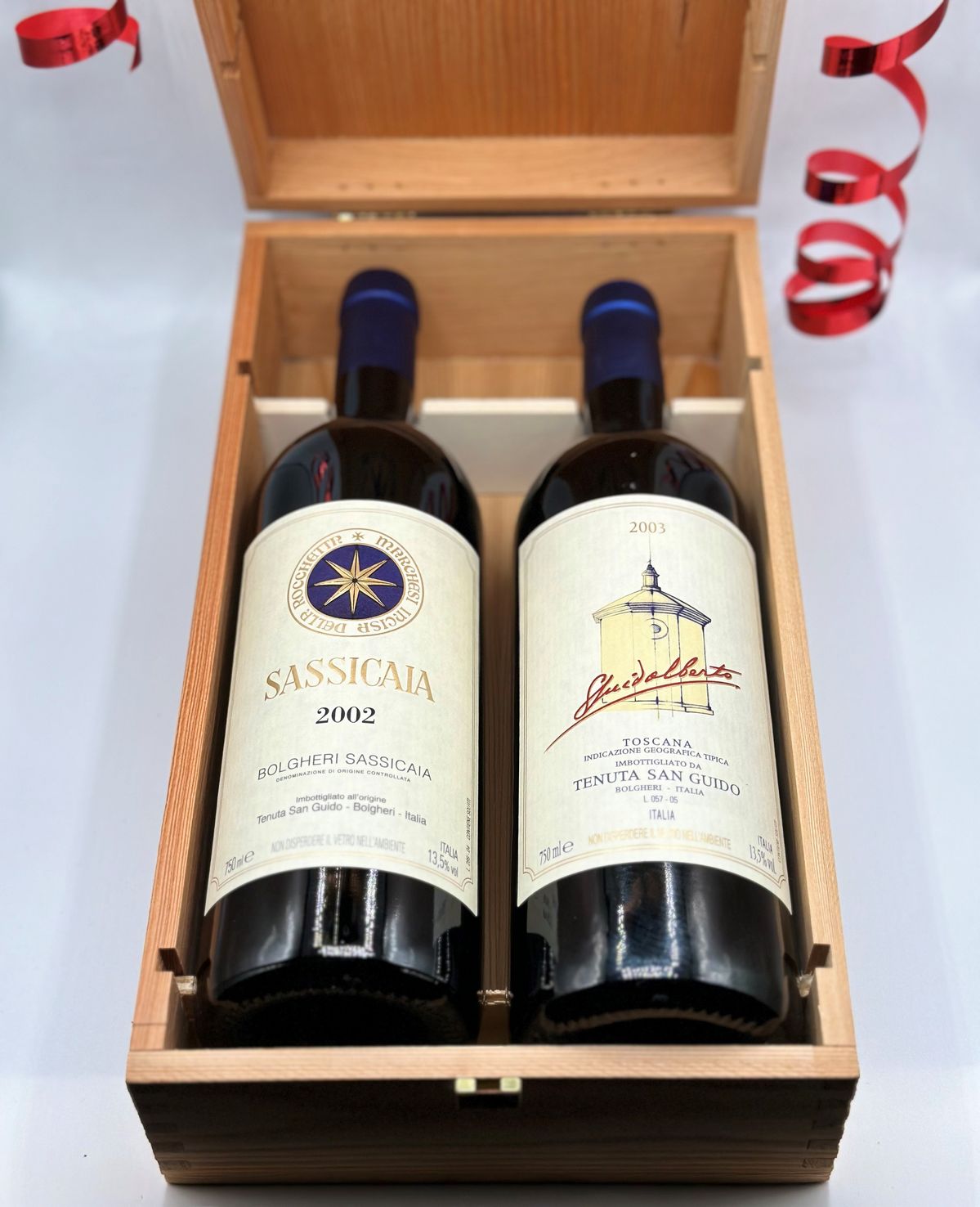 Tenuta San Guido, Sassicaia e Guidalberto