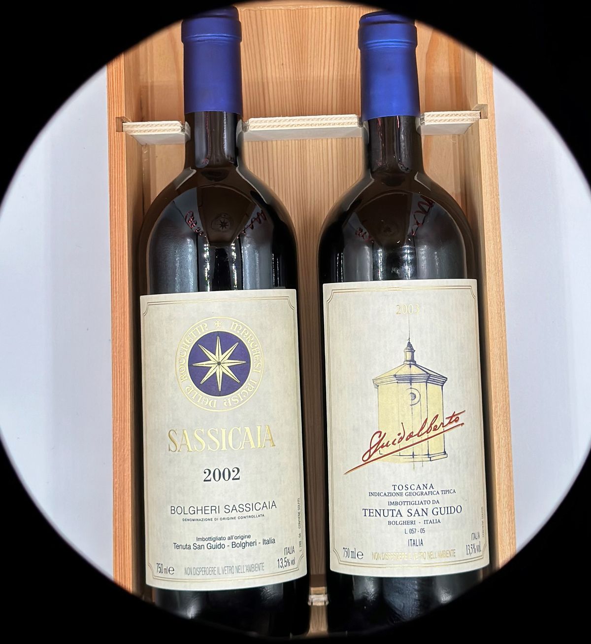 Tenuta San Guido, Sassicaia e Guidalberto