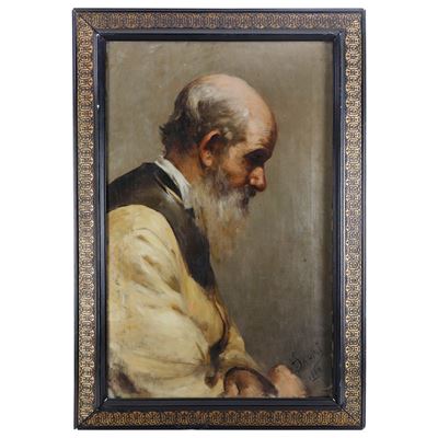 Busto di Anziano con Barba