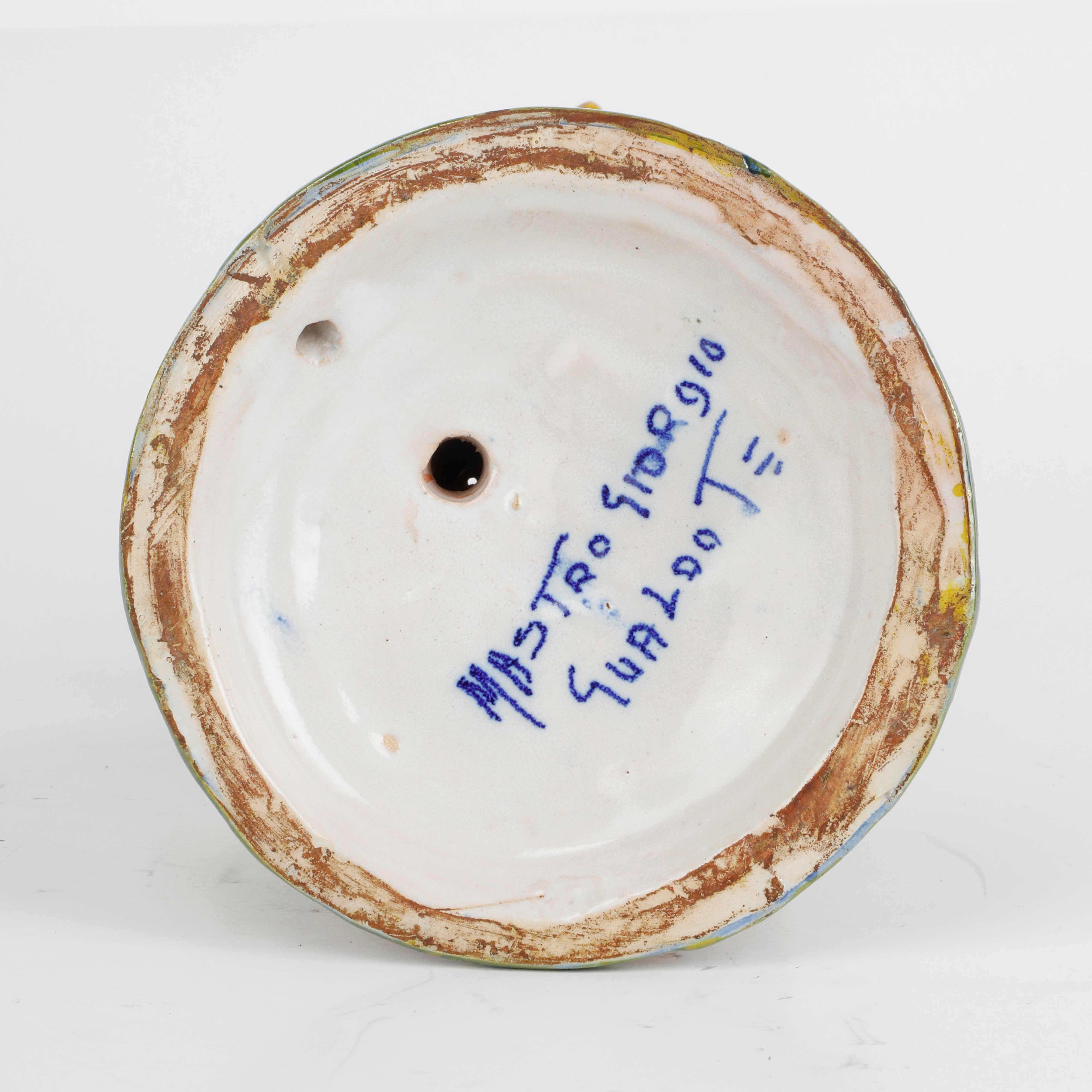 Lampada D'appoggio in Ceramica a Lustro