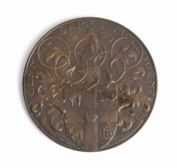 Olympics, Melbourne 1956, Participation medal