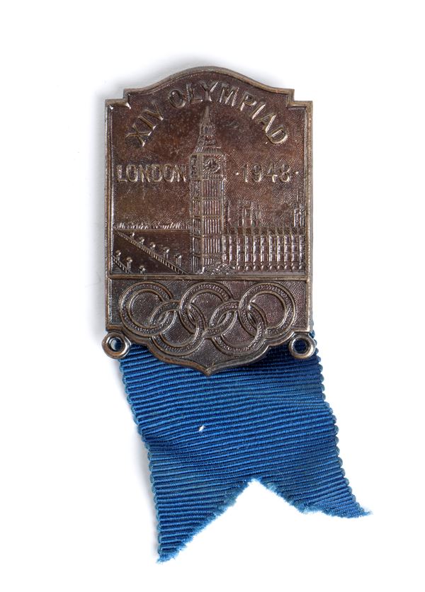 Olympics, London 1948, athlete badge