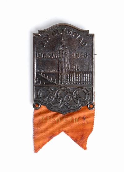 Olimpiadi, Londra 1948, Badge Atletica