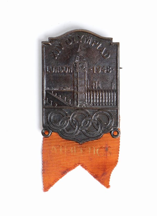 Olympics, London 1948, Athletics badge