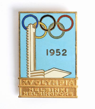 Olimpiadi, Helsinki 1952, Badge