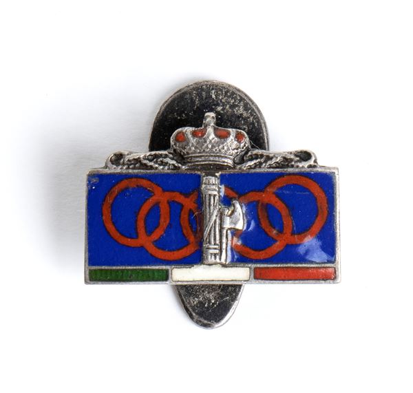 Olympics, Football, Italy CONI badge