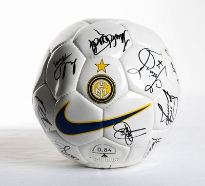 Calcio, Italia, Pallone Autografato Fc Inter