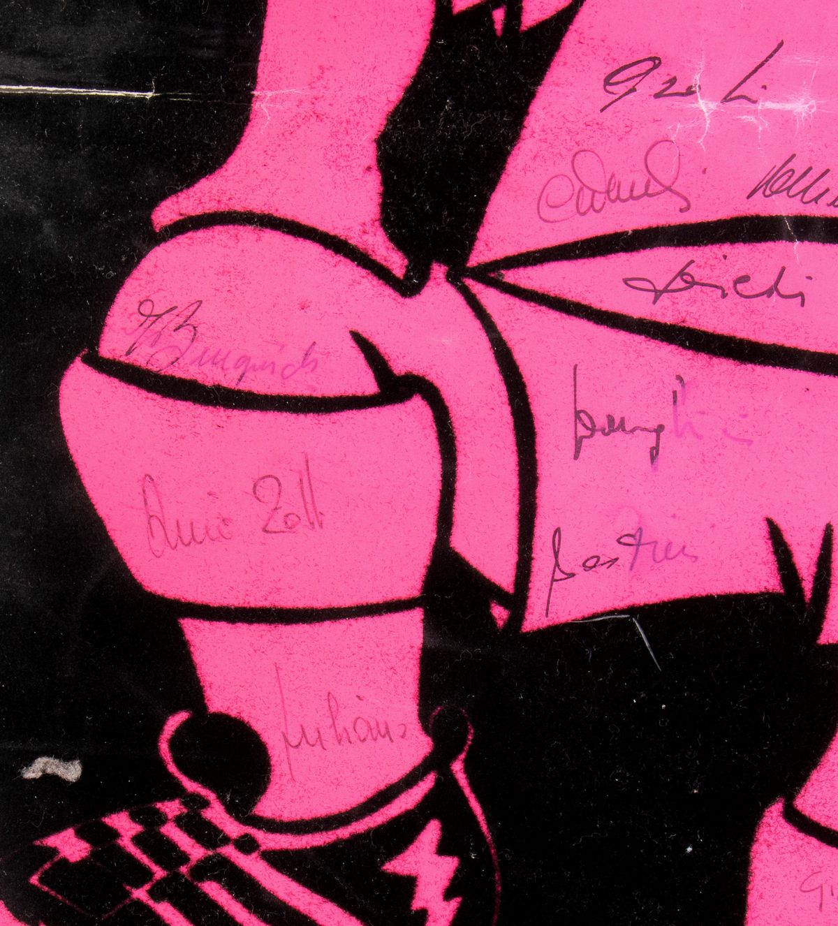 Calcio, Mondiali Mexico 70, Poster Autografato Italia