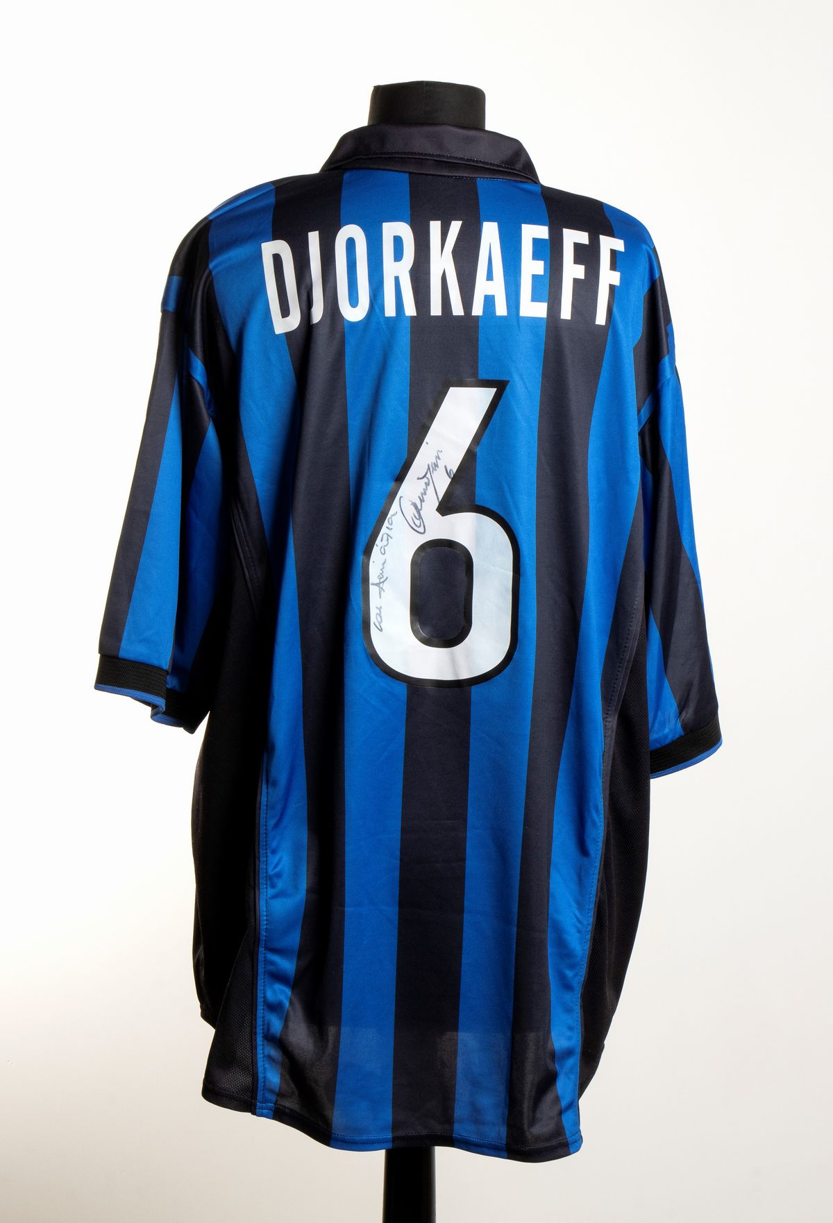 Calcio, Italia, Fc Inter Maglia Djorkaeff Autografata