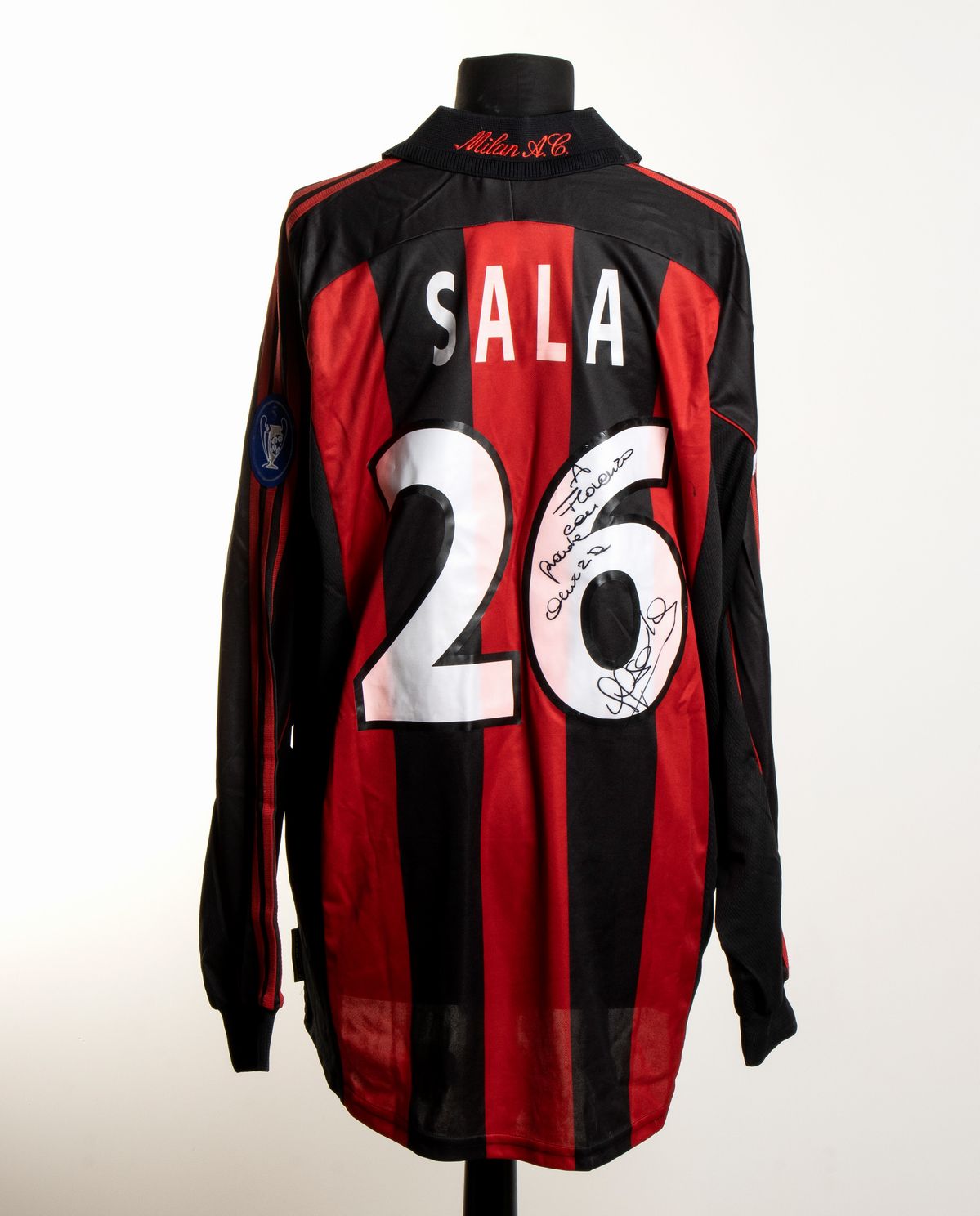 Calcio, Italia, Ac Milan, Maglia Autografata Sala