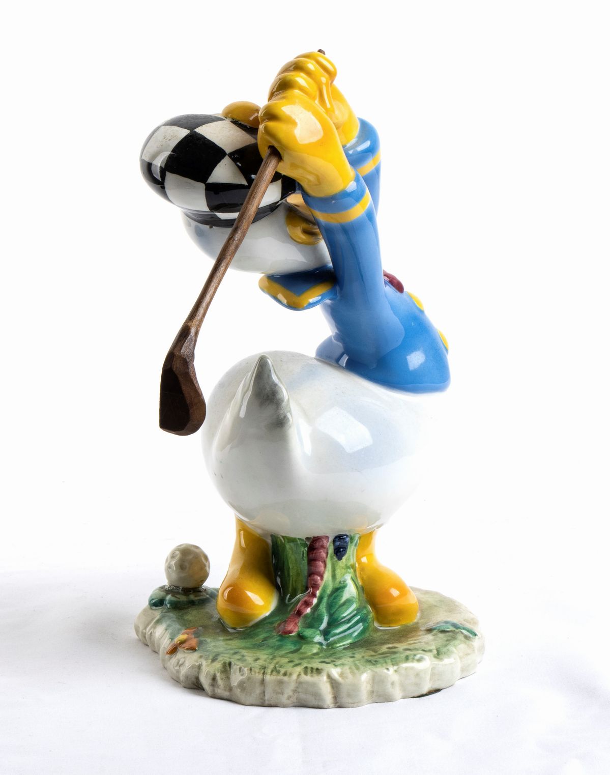 Disney Ceramica Zaccagnini , Paperino Golfista