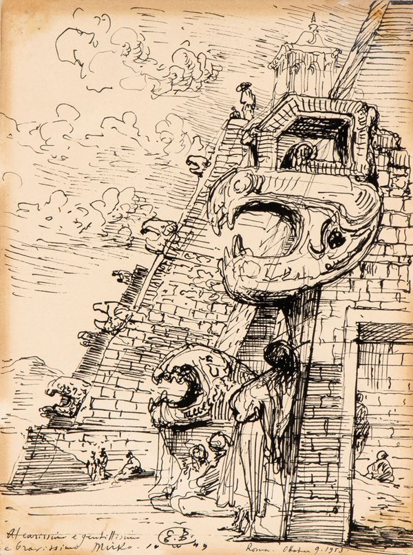 EUG&#200;NE BERMAN - Rovine messicane