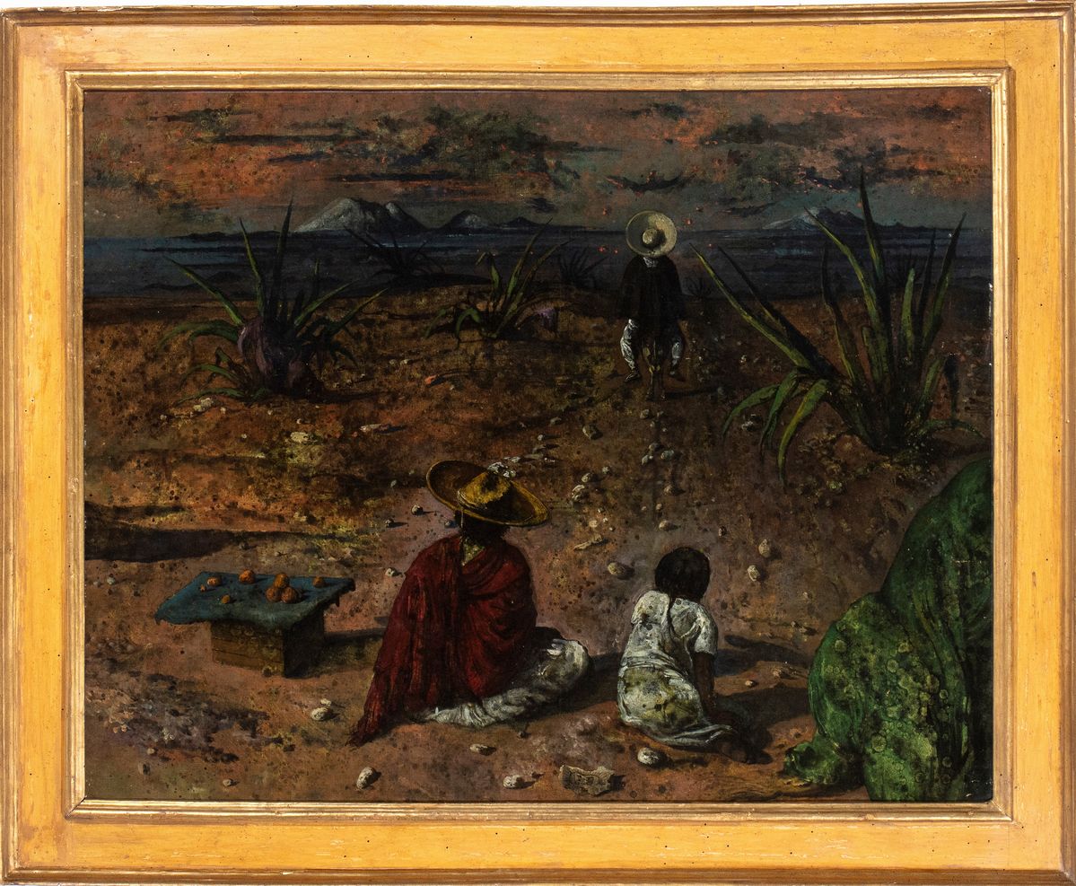 Eugène Berman - Hacia la Noche Y Los Volcanos