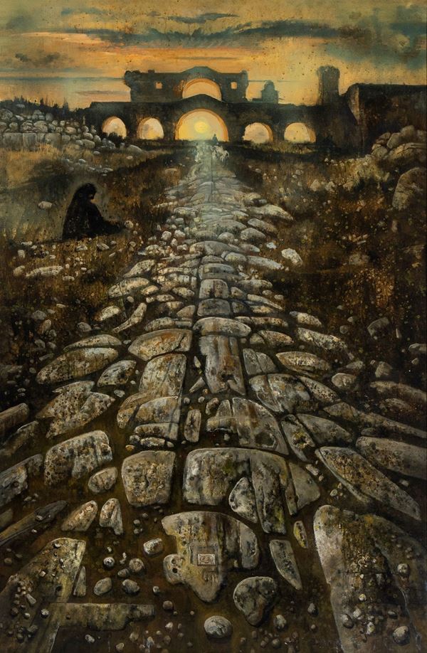 EUG&#200;NE BERMAN - Via Appia Antica