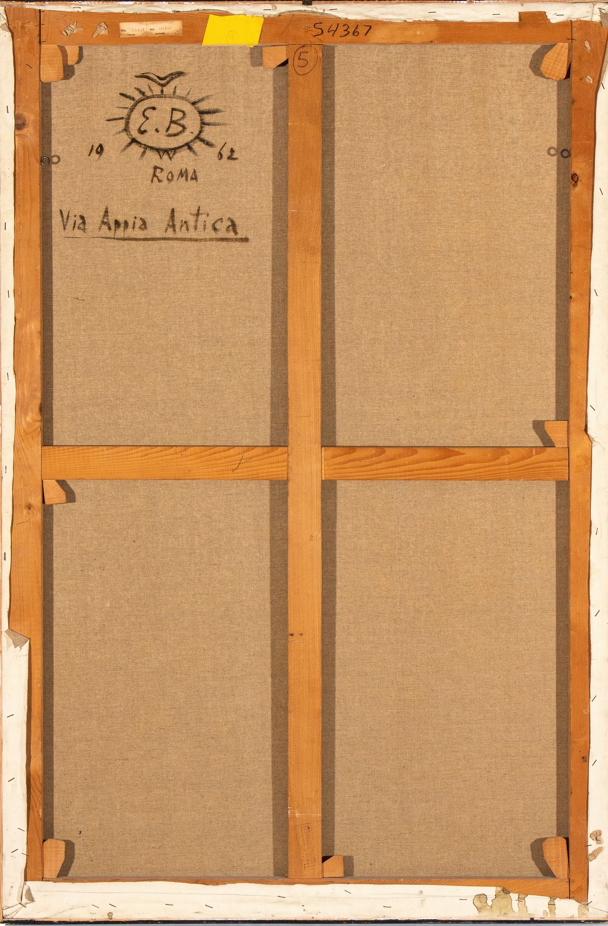 Eugène Berman - Via Appia Antica