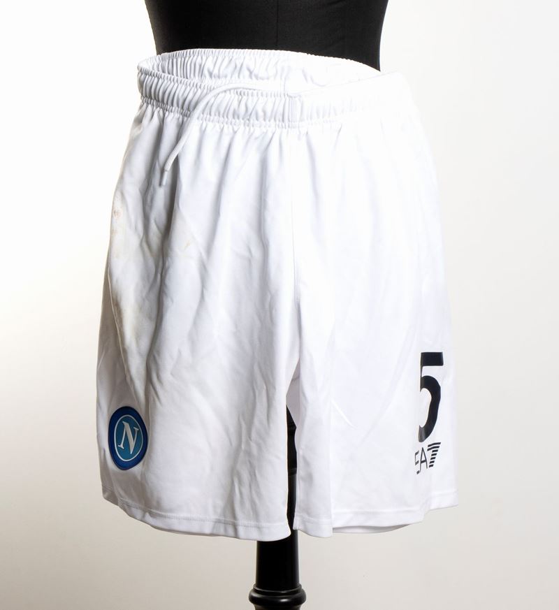 Calcio, Italia, Ssc Napoli, Juan Jesus Pantaloncini