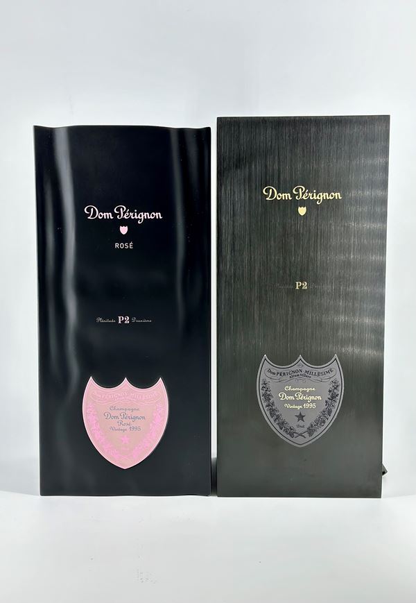 Moët & Chandon, Dom Pérignon P2 Plènitude Brut 1995 - Dom Pérignon P2 Rosé 1995