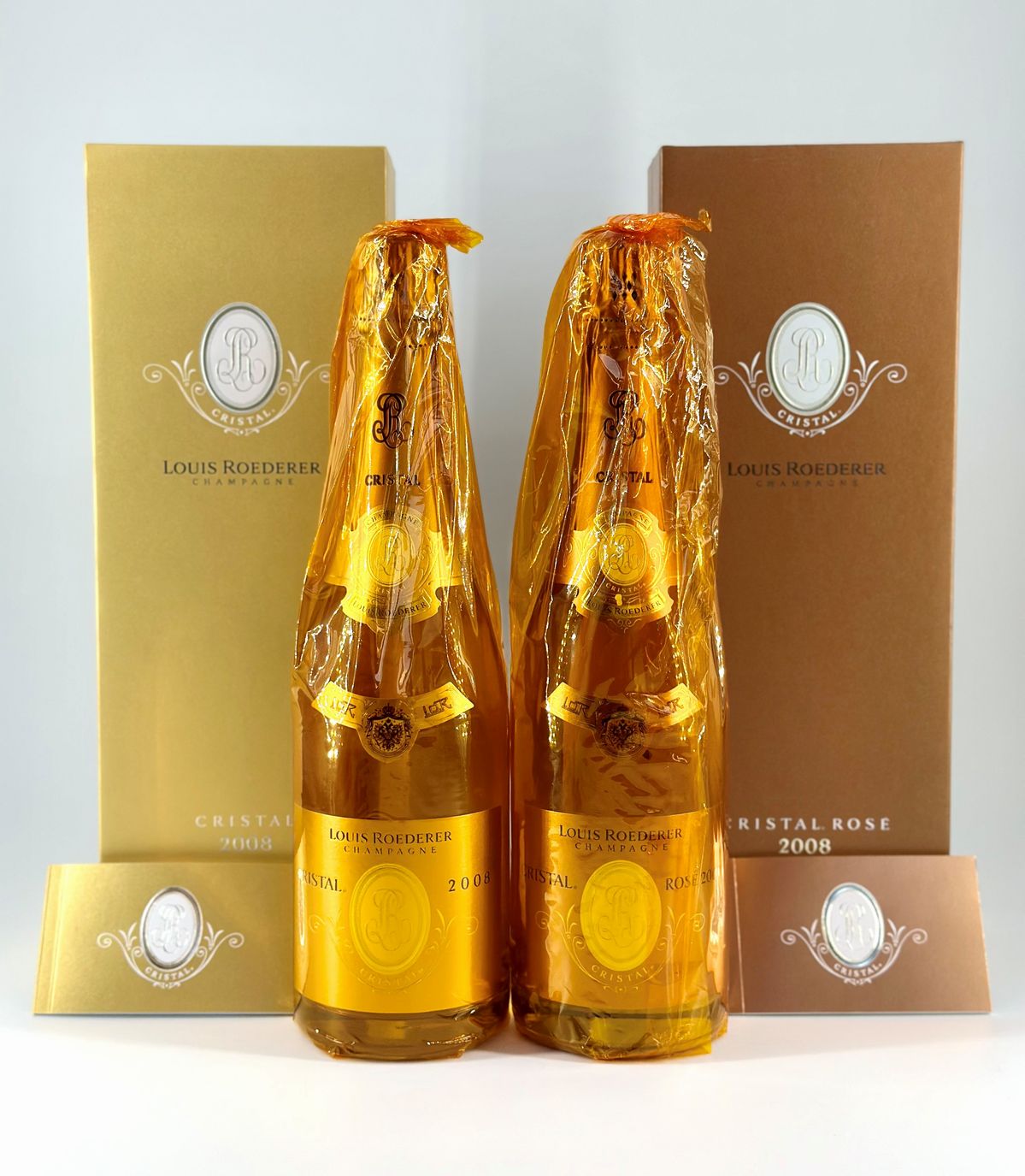 Louis Roederer, Cristal Brut 2008 - Cristal Rosè 2008