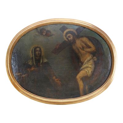 Cristo con Santa