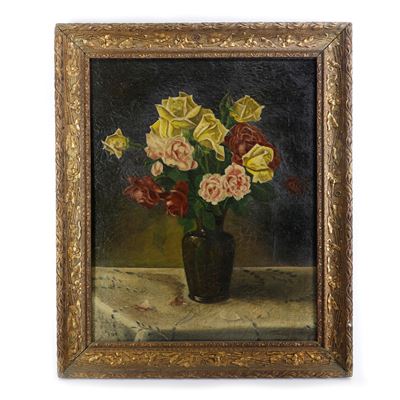 Natura Silente ,vaso con Fiori