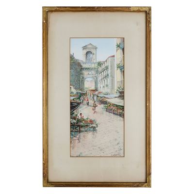 Coppia di Scorci di Città