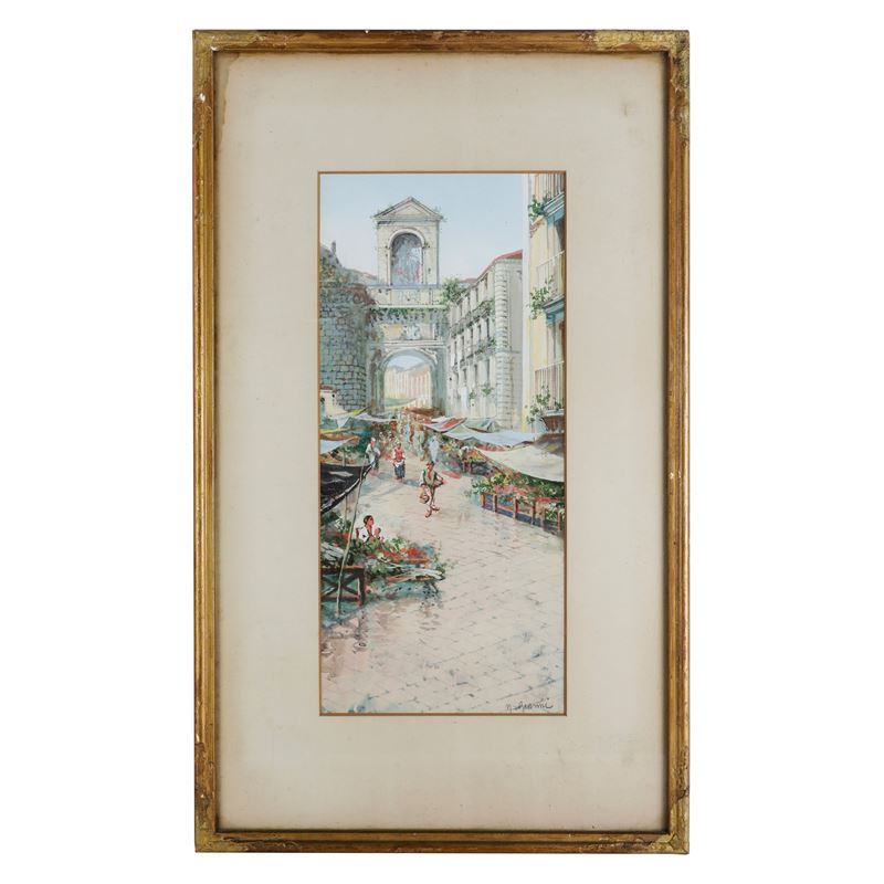 Coppia di Scorci di Città