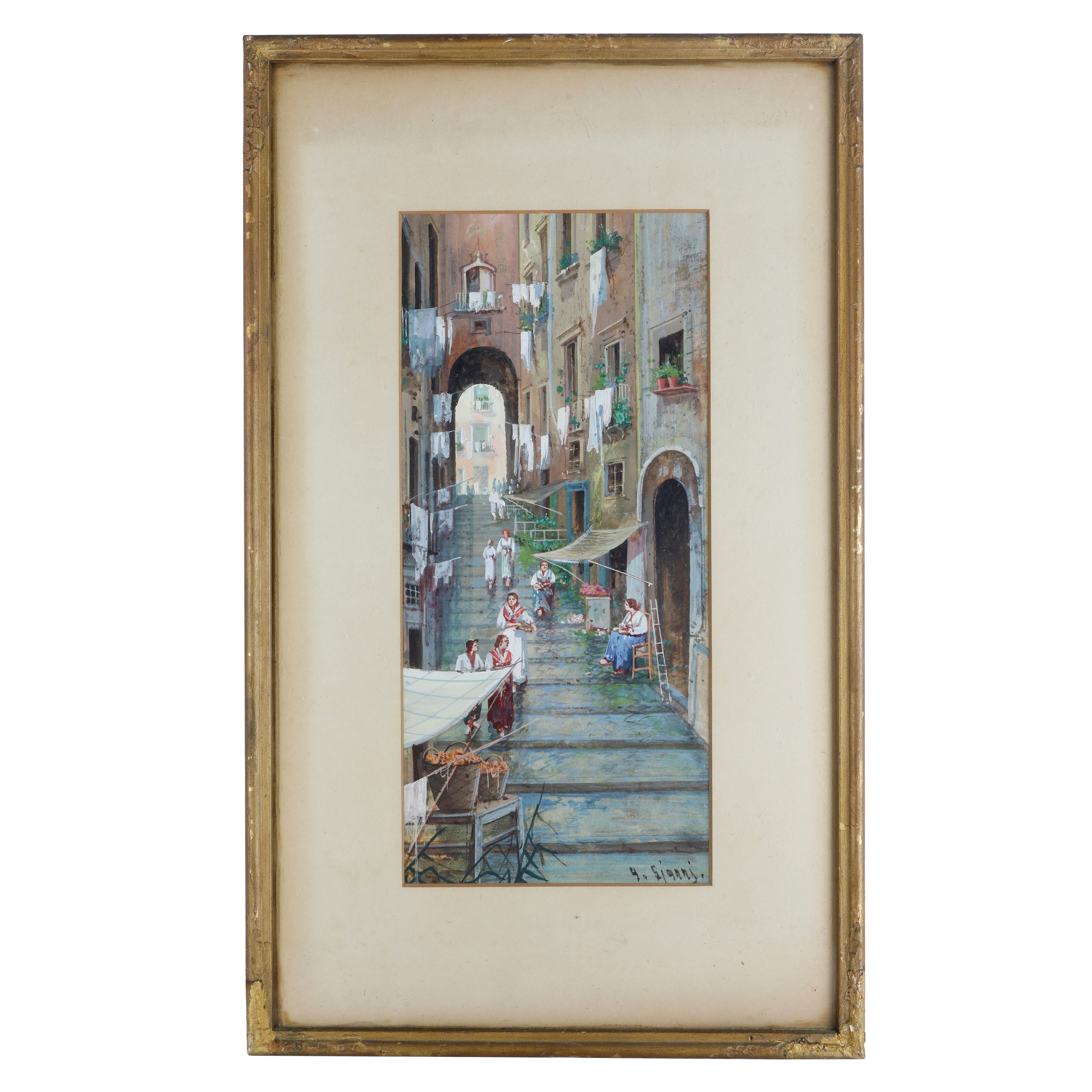 Coppia di Scorci di Città