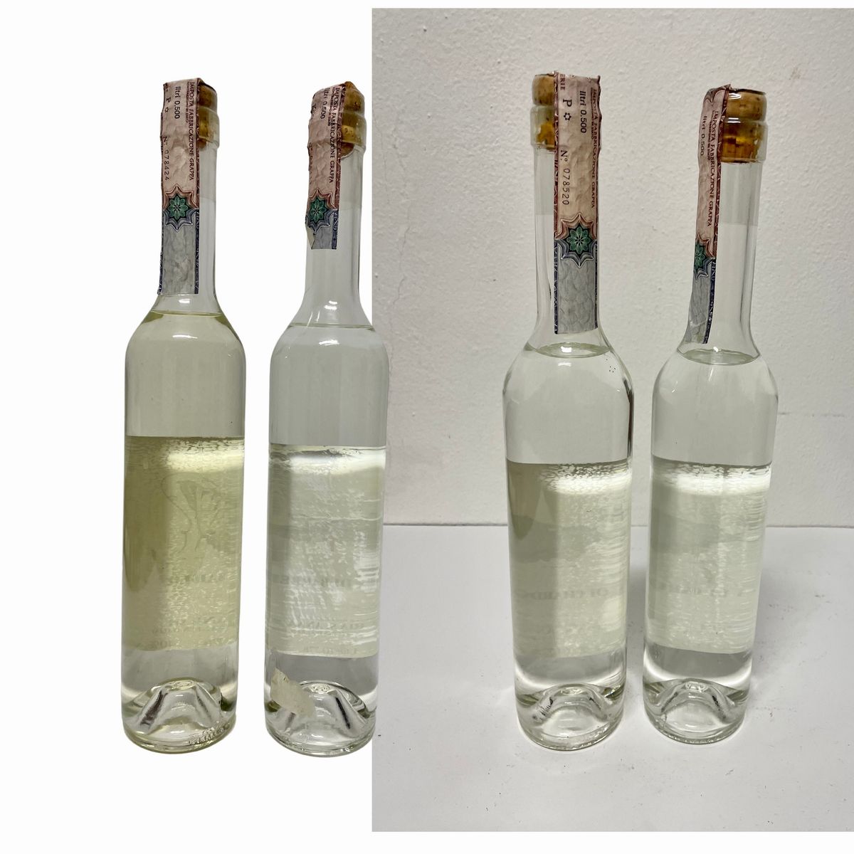 Grapperia Sant'anna, Gocce di Langa Grappa di Barolo e Barbera - Gocce di Langa Grappa di Chardon...