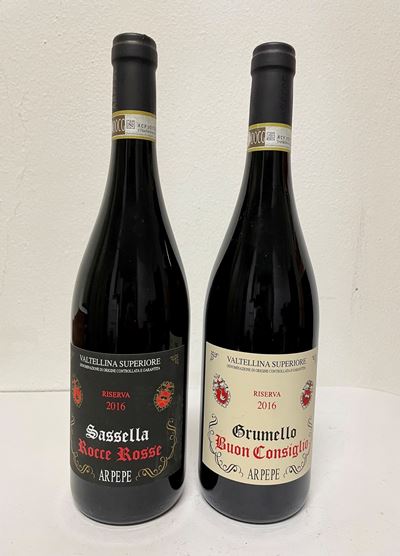Sassella, Rocce Rosse e Grunello Buon Consiglio Riserva