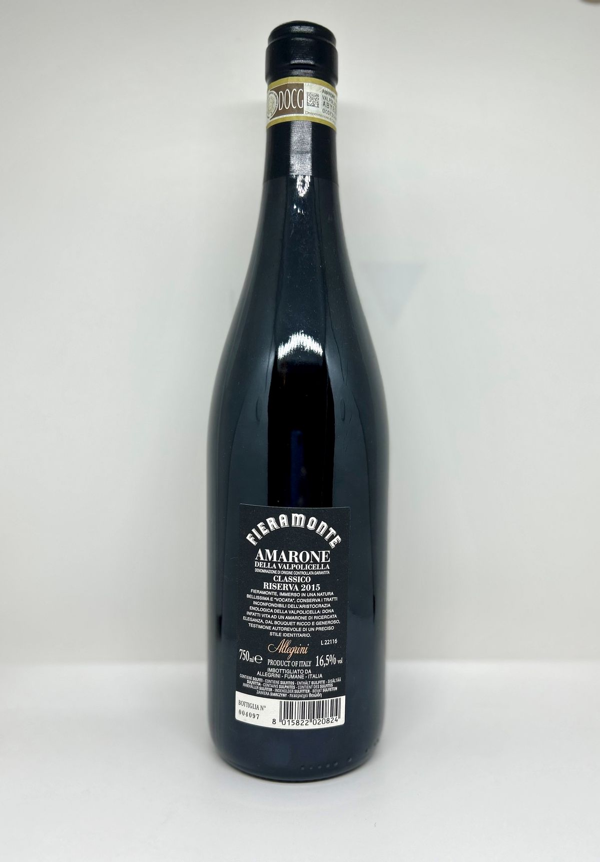 Allegrini, Fieramonte Amarone della Valpolicella