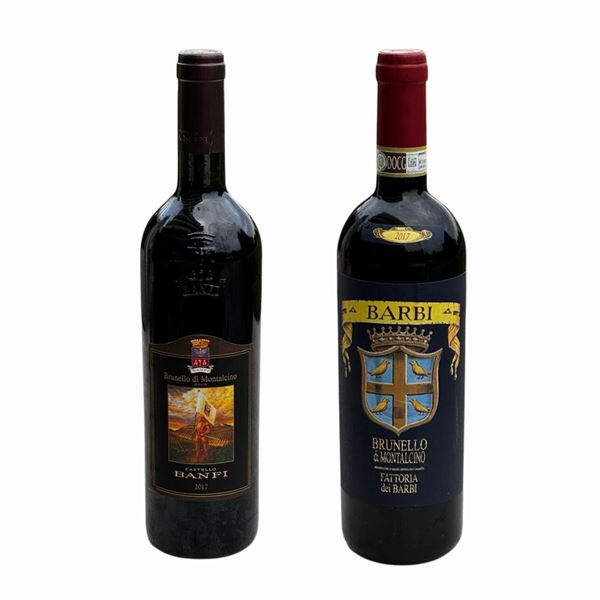 Fattoria dei Barbi, Brunello di Montalcino - Castello Banfi, Brunello di Montalcino  (2014)  - Italia-Toscana - Asta Vini e Distillati. D'Annata, Pregiati e da Collezione - Bertolami Fine Art - Casa d'Aste