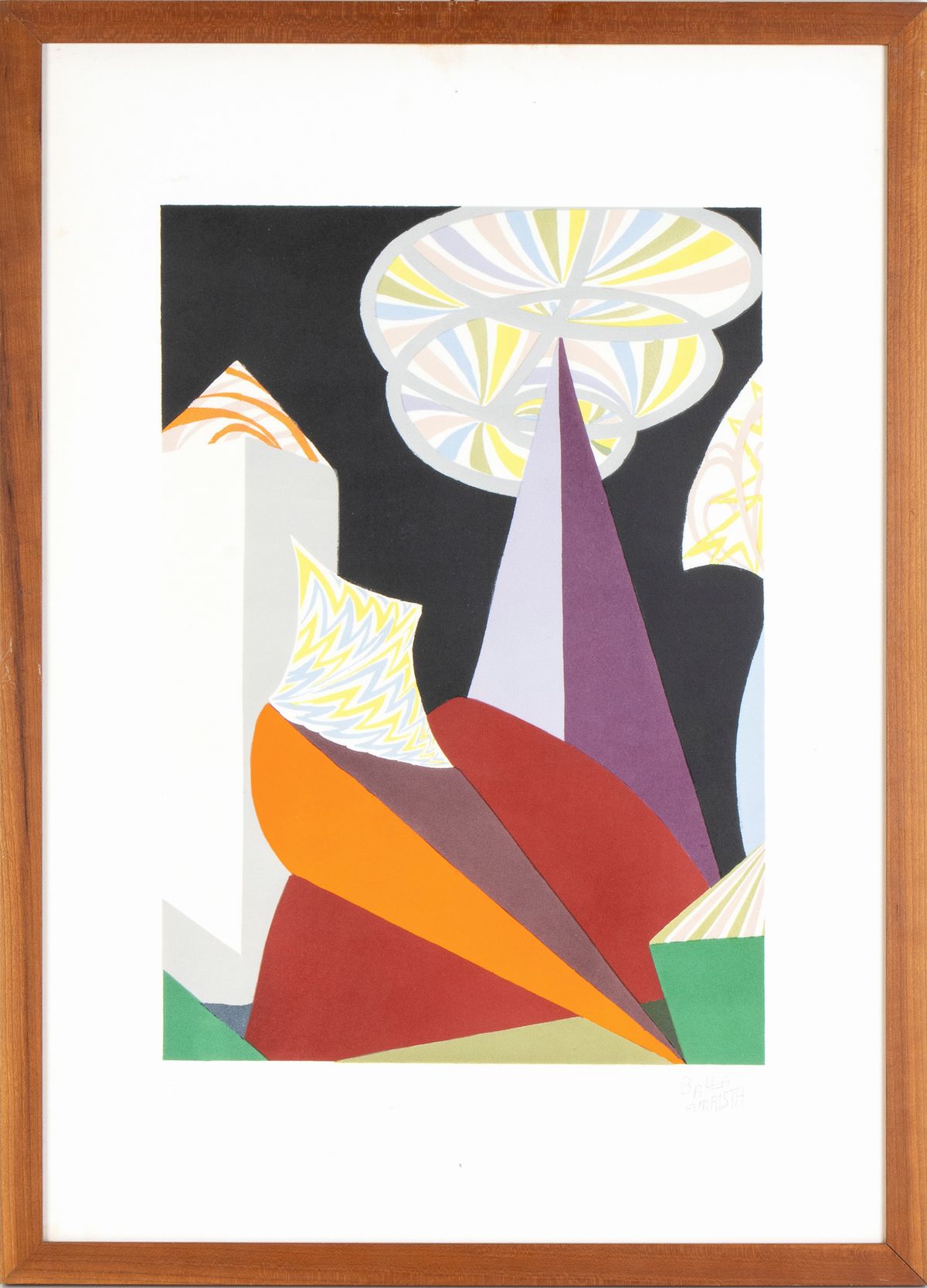 Giacomo Balla - Fuochi D'artificio (bozzetto)