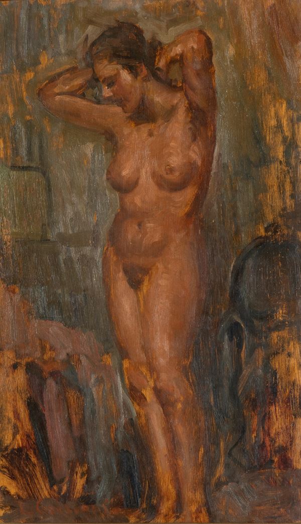 LUIGI CRISCONIO - Female nude portrait
