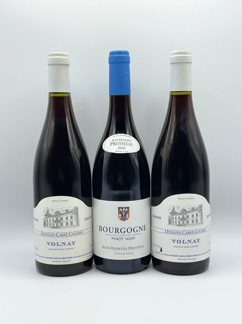 Domaine Carré-courbin, Volnay - Jean-francois Protheau, Bourgogne Pinot Noir Les Pasquiers