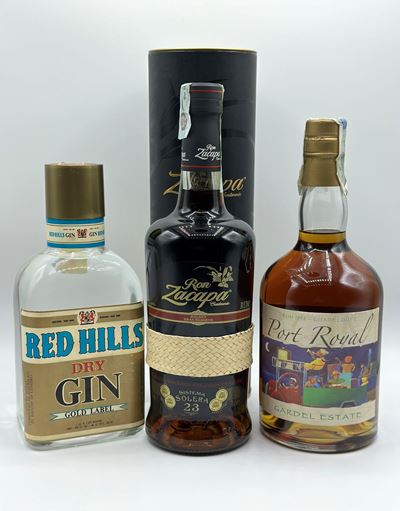 Rum Guadaloupe 1998 Port Royal, Zacapa Centenario 23 Rum Solera