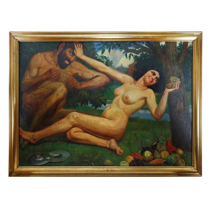 Eugenio Citriniti - Baccante con Satiro