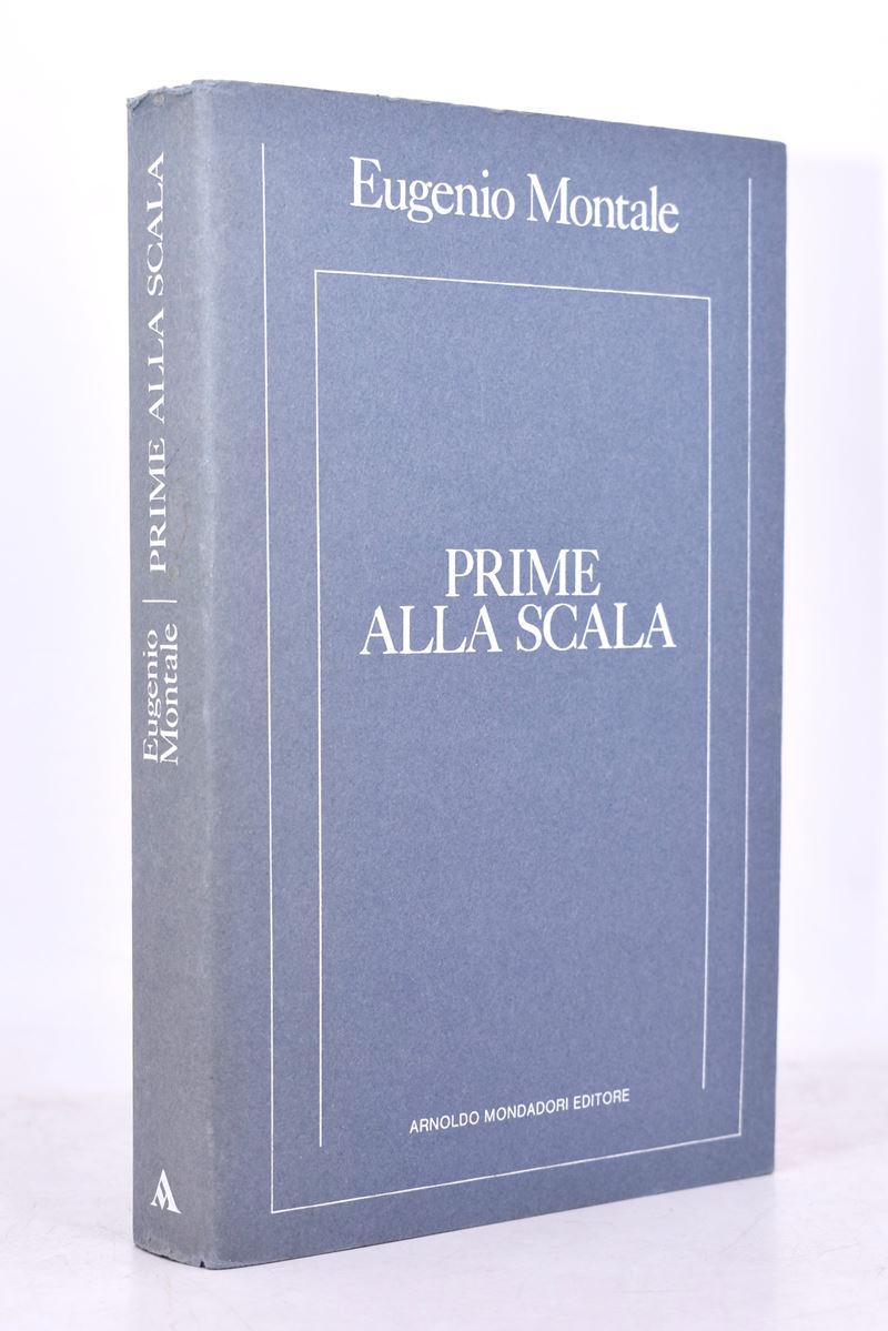 Montale, Eugenio. Prime alla Scala. 1981.