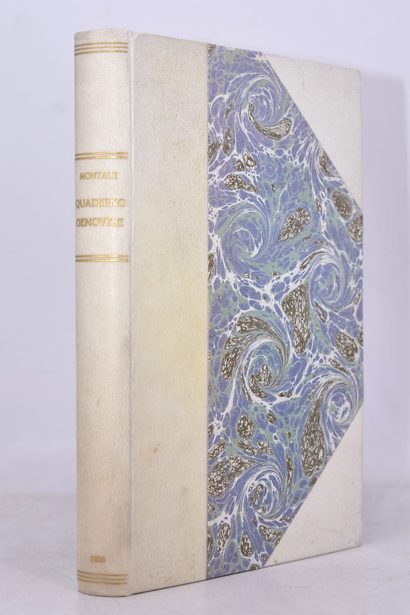 Montale, Eugenio. Quaderno Genovese. 1983.