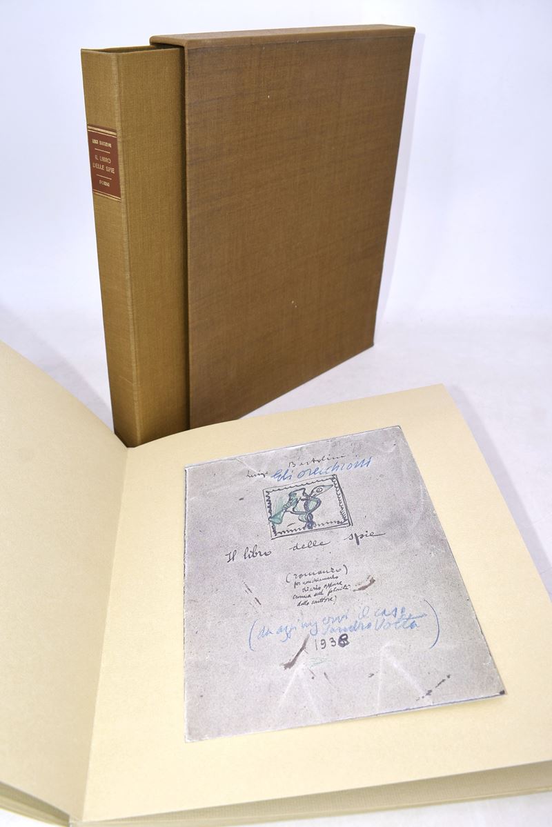 Bartolini, Luigi. il Libro delle Spie. con Sei Lettere di Eugenio Montale. s.D.