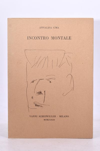 Cima, Annalisa. Incontro Montale. 1973.