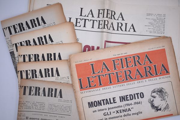 LA FIERA LETTERARIA. SETTIMANALE DELLE LETTERE DELLE ARTI E DELLE SCIENZE. 1946.  - Asta Libri antichi, rarità bibliografiche e prime edizioni del '900 - Bertolami Fine Art - Casa d'Aste