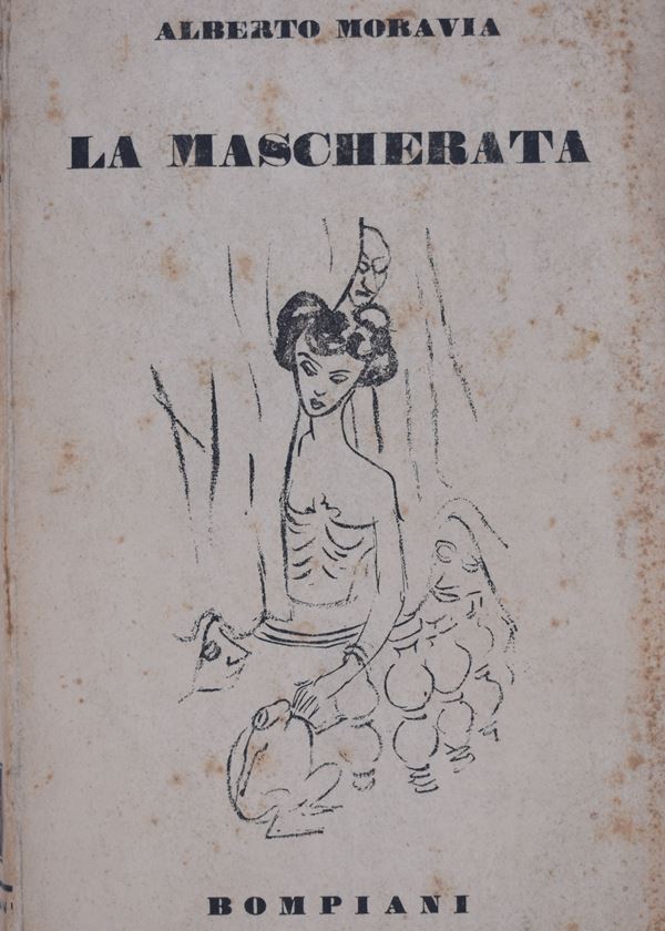 MORAVIA, Alberto. LA MASCHERATA. 1941.  - Auction Ancient and rare books, italian first editions of 20th century - Bertolami Fine Art - Casa d'Aste